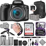 Canon PowerShot SX70 HS Digital Camera with Altura Photo Advanced Accessory and Travel Bundle