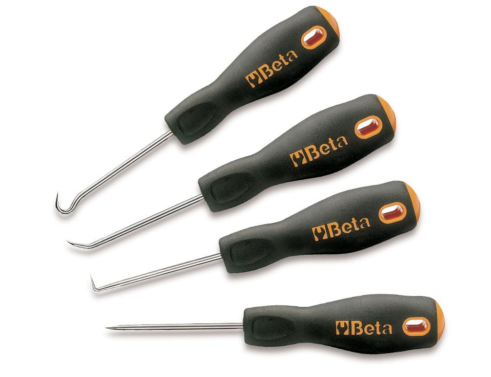 Beta 16870150 Model 1687/S4 Set of 4 Engineers Scriber