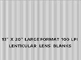10 LARGE SHEETS 13`` X 20`` 100 LPI 3D Flip Lenticular Plastic Lens Blanks supply:kansascitysurplus