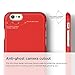 iPhone 6S Case, elago® [Slim Fit 2][Soft Feel Extreme Red] - [Light][Minimalistic][True Fit] – for iPhone 6/6S