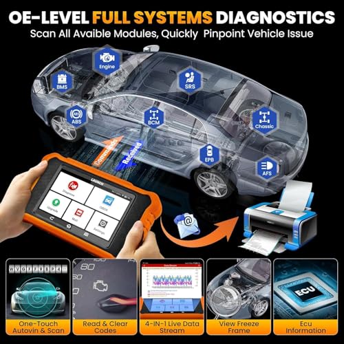LAUNCH X431 Elite 2.0 Pro for VW Audi Skoda Seat Car Diagnostic Suitcase, Bidirectional Scan Tool for V.A.G Vehicles, 50+ Reset, ECU Coding, Key Programming