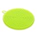 NUOMI Silicone Dish Sponge Washing Brush Scrubber 5 Pack Household Cleaning Sponges, Antibacterial Mildew-Free Brushes