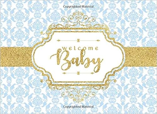 baby shower guest book next day delivery