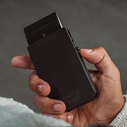 Double Oak Essentials SLIM Leather Pop-up Wallet