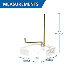 OnFireGuy 3-1/2" Acrylic Base Display Stand Easel