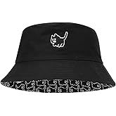 Quanhaigou Bucket Hats Unisex Sun Summer Travel Beach Fishing Cap for Men Women Teens