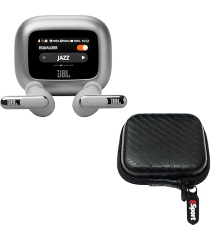JBL LIVE BEAM 3 シルバー JBL Live Beam 3 - True wireless noise-cancelling earbuds