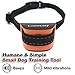 LumoLeaf Dog Bark Collar, Humane Effective E-Collar, No Shock, Adjustable Sensitivity, Progressive Correction, Barking Control Device for Toy Mini Small Breeds with Reflective Adjustable Belt