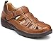 Dr. Comfort Fisherman Men's Therapeutic Diabetic Extra Depth Sandal Leather