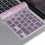 TOP CASE - Silicone Keyboard Cover Skin for Macbook Unibody White 13