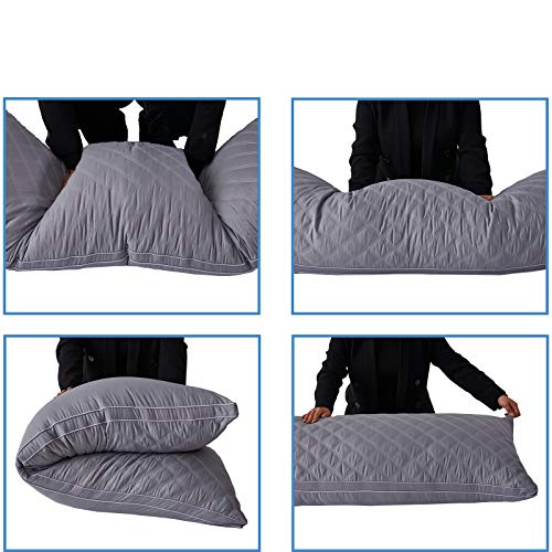 CUTEWIND Body Pillow for Adults Luxury Premium Adjustable Loft Quilted