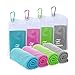 Sukeen [4 Pack] Cooling Towel (40″x12″),Ice Towel,Soft Breathable Chilly Towel,Microfiber Towel for Yoga,Sport,Running,Gym,Workout,Camping,Fitness,Workout & More Activitiesthumb 1