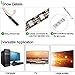 SOLLED Bias Lighting for HDTV 60 LEDs TV Backlight, 3.28Ft Ambient TV Lighting Multi-Colour Flexible 5050 RGB USB LED Strip, Best for Flat Screen/HDTV/LED Desktop/PC Monitor Background Lighting