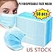 50 PCS Disposable 3-Ply Safety Mask Medical Surgical Mask Face Mask Viral Mask Dental Earloop Polypropylene Masks for Personal Health