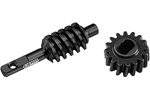 #1144 Steel Front Or Rear High-Speed Ring Gear Worm Gear 2T/14T for Axial 1:30 SCX30 Ford Bronco / SCX30 Jeep Wrangler JLU/Ch