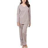 PajamaGram Pajamas For Women - Womens PJ Sets, Pullover Top, 100% Cotton