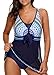 Urban Virgin Womens Swimdress Tummy Control One Piece Swimsuit Swim Dress Bathing Suits Swimwear with Boyshort for Women Deep Blue