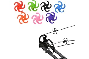 Archery Bow String Stabilizer Bow String Silencer Shock Absorber End Damp for Compound Bow and Recurve Bow