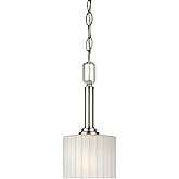 Forte 2695-01-55 One Light Mini Pendant, Nickel
