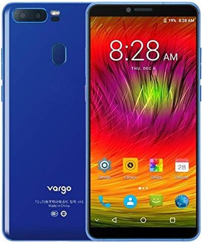 CELINEZL Mobile Phone Fingerprint Identification, 5.7 inch Android 7.1 MTK6757 Octa Core up to 2.3GHz, Network: 4G, OTG, NFC (Color : Blue)