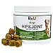 ReU Hemp Hip and Joint Relief Treats for Dogs - Organic Hemp Seed and Oil, Turmeric, Glucosamine, Chondroitin, MSM - Reduces Arthritis and Pain - Mobility Support - Anxiety Supplement - 100 Soft Chews