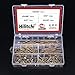 Hilitchi 250-Pcs #7 Phillips Bugle Head Coarse Thread Drywall Screw Assortment Kit, Carbon Steel Zinc Plated, Ideal Screw for Drywall Sheetrock, Wood, and More