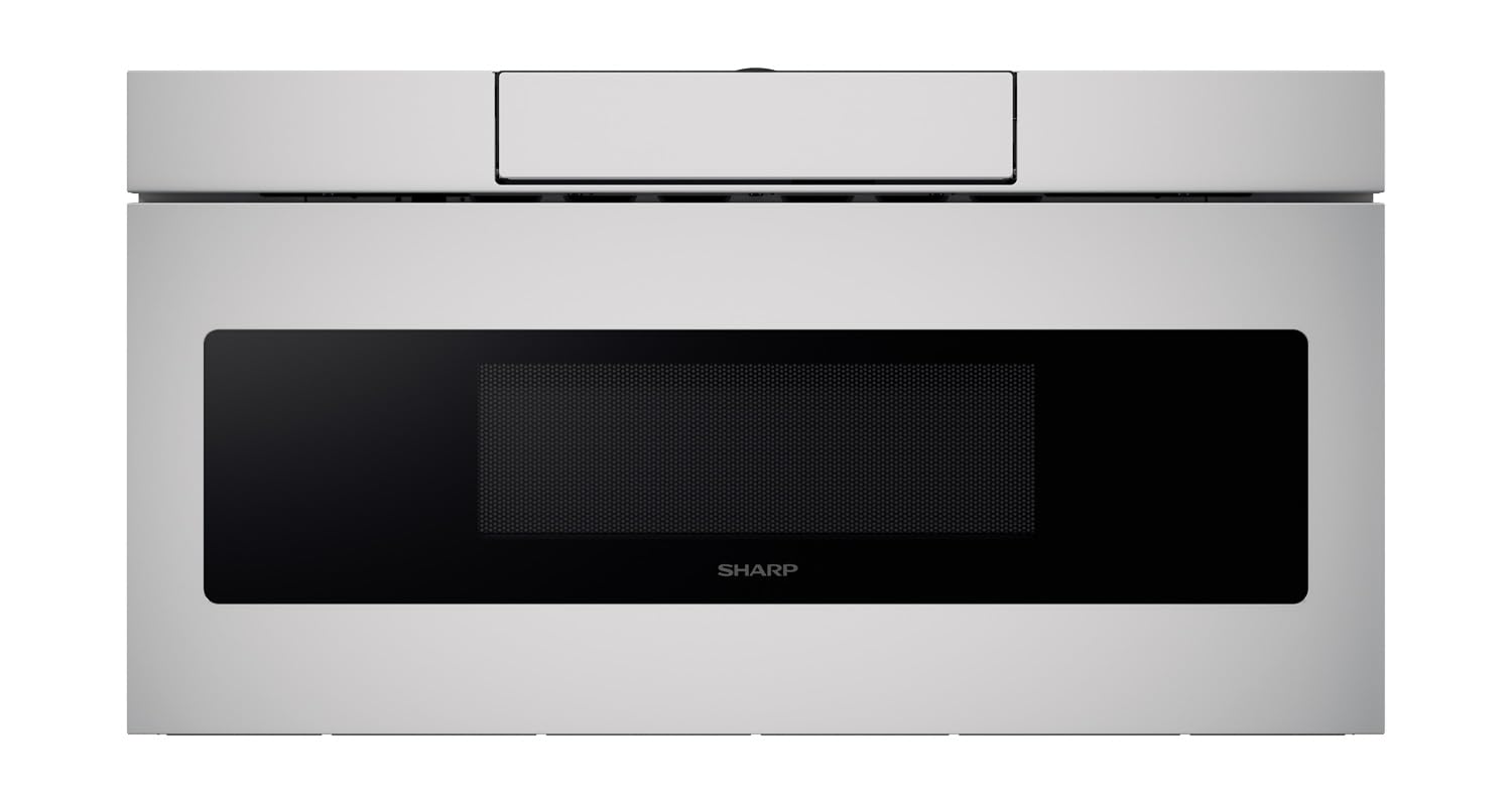 Photo 1 of SHARP SMD3070ASY Microwave Drawer Oven, 30-inch, 1.2 Cubic Feet, 950 Watt, Concealed Angled Touch Control Panel with Digital LCD Display, Stainless Steel