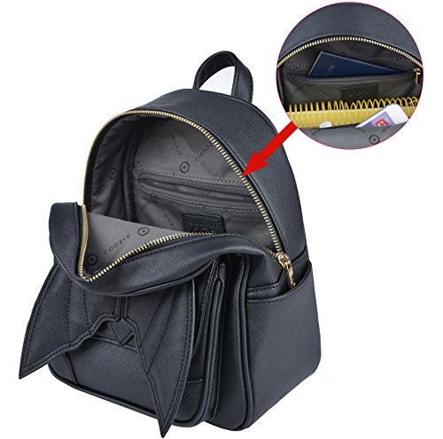 goth backpack purse