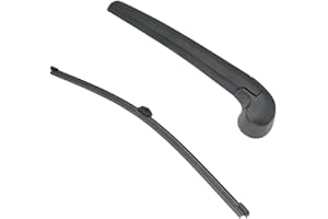 DUILEO Rear Windshield Wipers Blade Arm Set for Audi A1 2010-2020 / Audi Q7 2015-2020 / Audi SQ7 2016-2020 / Audi A4 Allroad 2016-2021 / Volkswagen Touareg 2010-2018 Back Glass Wiper Arm Blade Replacements