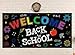 Back to School Banner Decorations - First Day of School Classroom Party Backdrop Supplies