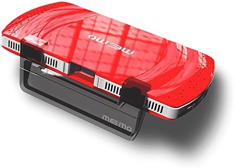 meemo Portable HD Laser Projector, Bluetooth, Wi-Fi or HDMI Connectivity with Screen Size up to 120 inches