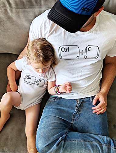 4 Baby+Paste+Matching+T+Shirt+Bodysuit