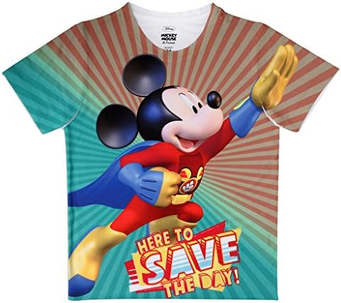 Mickey Mouse Family by Wear Your Mind Boy's Regular fit T-Shirt