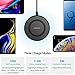 CHOETECH Wireless Charger, 7.5W Fast Wireless Charging Compatible with iPhone Xs Xs Max Xr X 8 8 Plus, 10W for Samsung Galaxy Note 9/8 S9 S9 Plus S8 S8 Plus S7 and 5W for All Qi Enabled Devices