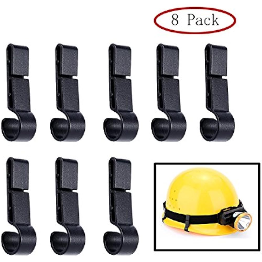 Helmet Clips For Headlamp,Headlight Hook On NarrowEdged Hardhat Safety