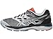 ASICS Men's Gel-Cumulus 18 Running Shoe, White/Silver/Black, 7 M US