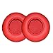 Replacement Ear Pad Cushion Cups Cover Earpads Repair Parts Compatible with Beats Pro/Detox Headphones (Red)