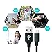 XIANDAN Micro USB Cable,4Pack 3FT 6FT 6FT 10FT Nylon Braided Android Charger USB to Micro USB Charging Charger Cord for Samsung Galaxy S7 Edge/S7/S6/S4/S3,Note 5/4/3 (Navy)