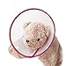 Vivifying Pet Cone for Cats and Small Dogs, 3 Size of Adjustable 5.7-8in Lightweight Recovery Elizabethan Collar for Cats, Puppies and Mini Dogs (Pink)