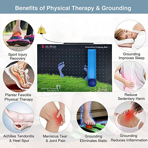 FootPlay® Grounding Roller Mat Plantar Fasciitis Joint Pain Relief