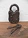Prison Lock Padlock Antique-Finish w/Keys Hospital New York Insane Asylum