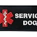 Service Dog ACU EMS Medic Paramedic Star of Life Vests/Harnesses Emblem Embroidered Fastener Hook & Loop Patch