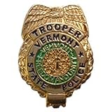 Vermont State Police Badge Pin 1