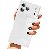 LSL Designed Case for iPhone 17 Pro White Soft TPU Bumper Anti-Drop Anti-Scratch Shock Absorption Protective Wireless Slim Cover