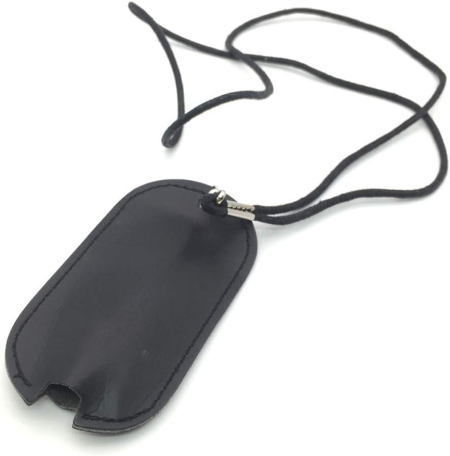 Satelliter Compatible with Renova Zero, Anti-Slip PU Leather Case Protective Case Cover with Lanyard(Black)