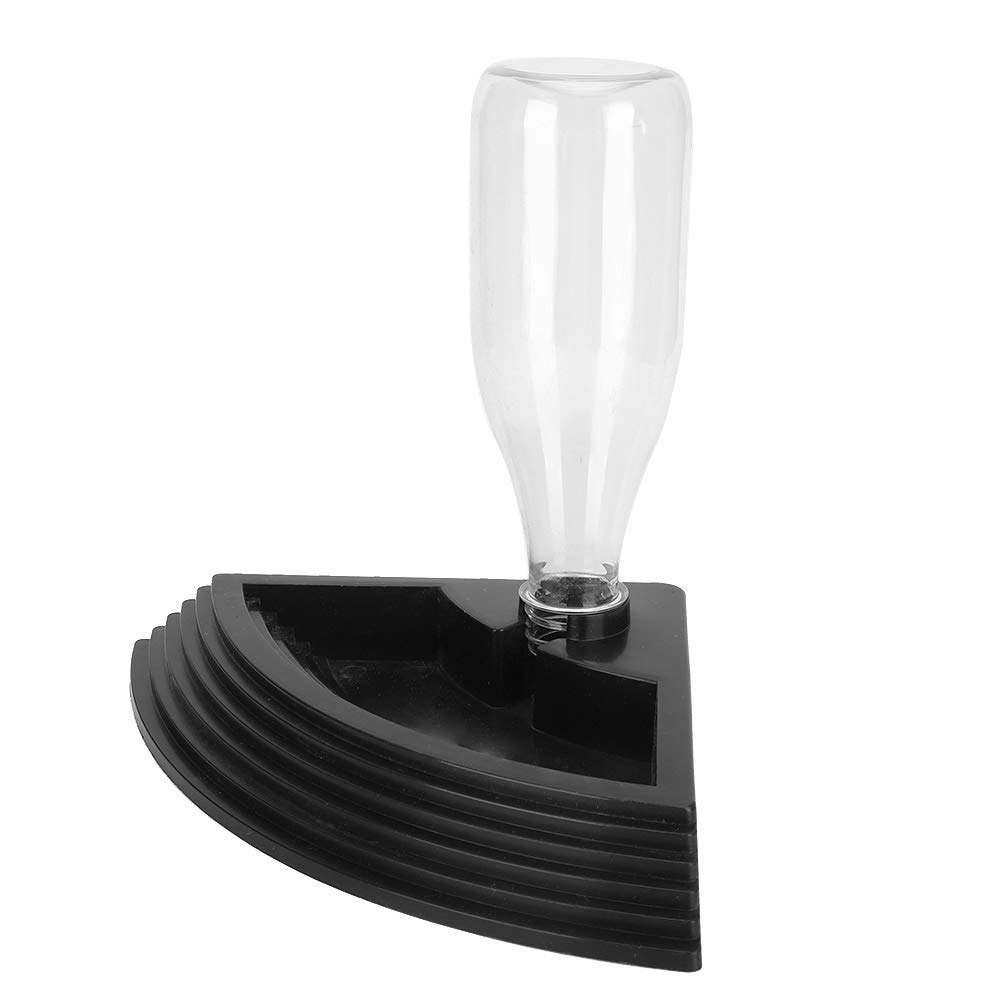 Fdit Reptile Water Basin, Automatic-refilling Water Dispenser Tortoise Turtle Feeding Water Bowl with Bottle for Tortoise Lizard Basin Reptile