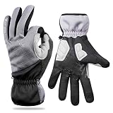 Winter Gloves, Cold Weather Windproof Waterproof Touchscreen Gloves for Men Women, Warm Thermal Gloves for Cycling, Running, Skiing (3 Colors)
