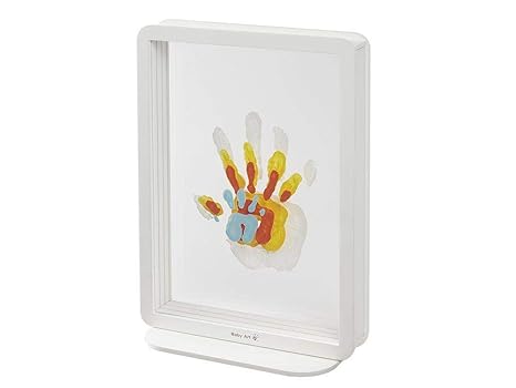 Baby Art Family Touch, Transparenter Bilderrahmen für Handabdrücke, Ab 12 Monate, 12x31 cm