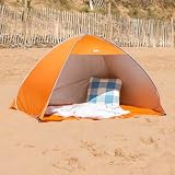 Yello Pop Up Beach Shelter 2-3 Person UPF 50+ Lightweight Orange view 2