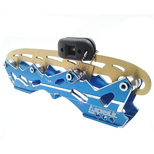 JVSISM Ice Knife Sharpener Pattern Knife Ball Knife Skate Sharpener Djustable Diamond Sharpener Black